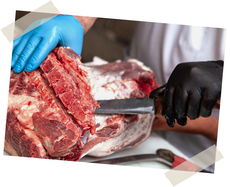 Reason02 下処理からカットまですべて店舗で処理